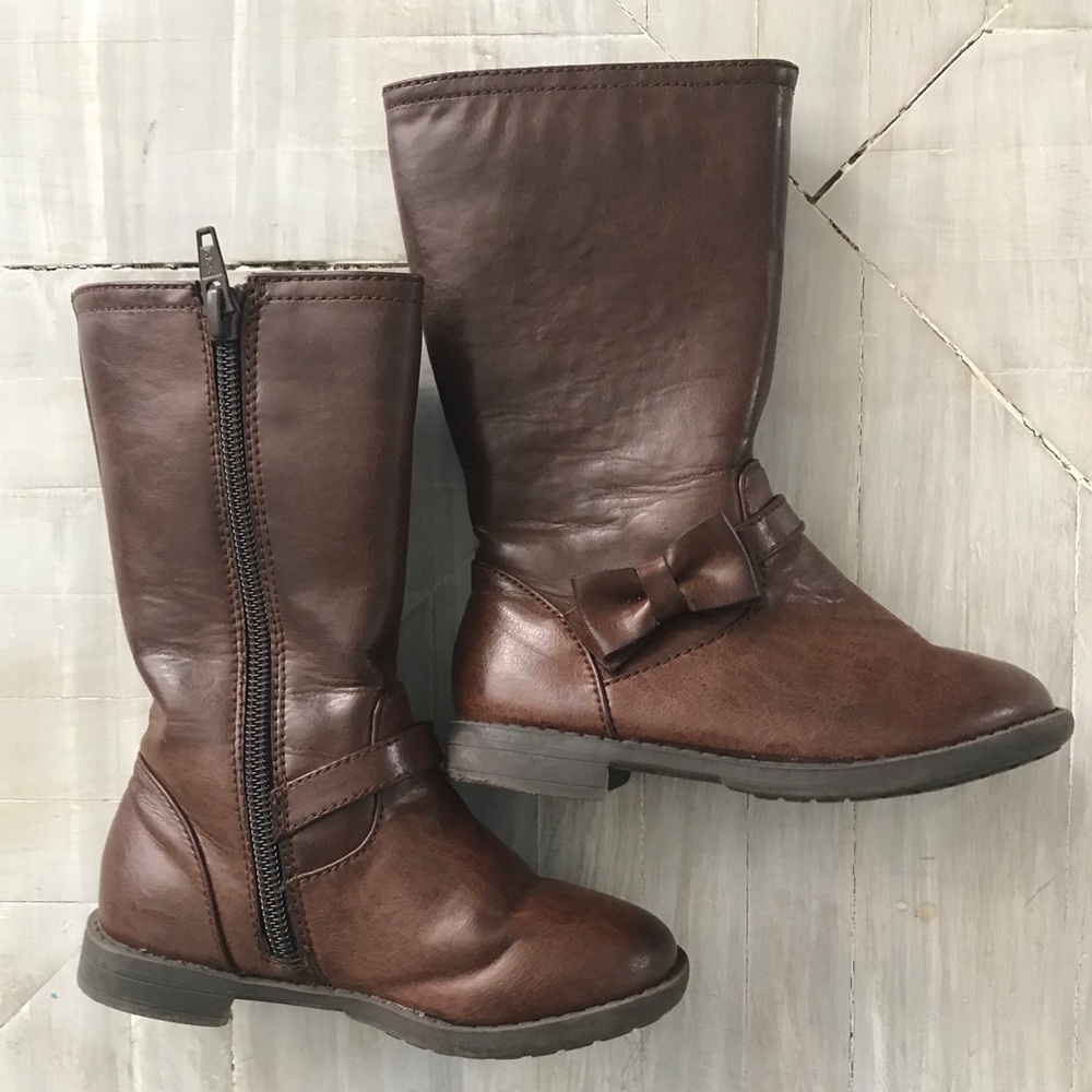 Children’s Place Girl’s zip up boots